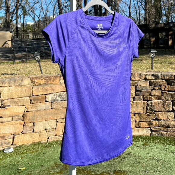 C9 Champions Short-Sleeve, Purple Patterned, Semi-Fitted Tee - Picture 2 of 15